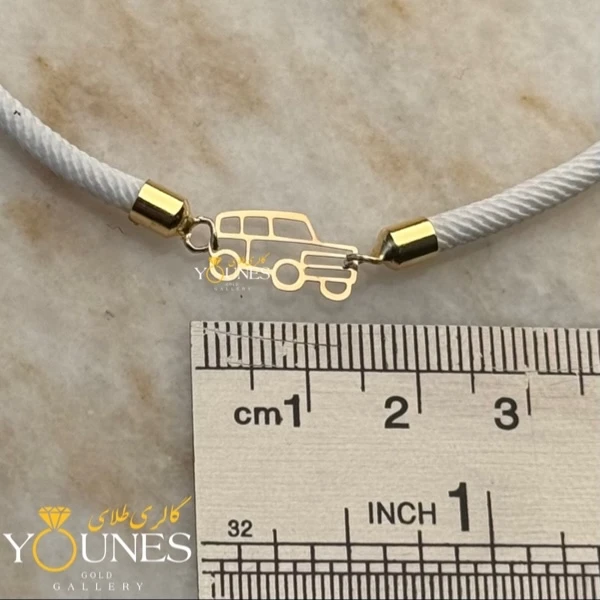 دستبند پاترول ( ماشین افرود) طلا لیزری